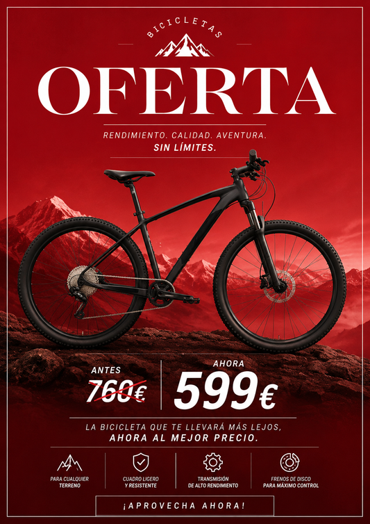 Bicicleta RALI RPRO GRIS