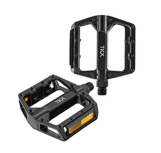 Juego de pedales MTB/BMX aluminio.
Eje de Boron.
Rosca 9/16.
Rodamientos de bolas.
110×100 mm.
415gr/p