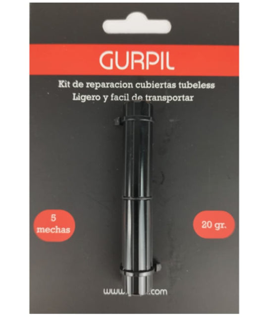 Kit de reparación de cubiertas tubeless  para bicicletas 