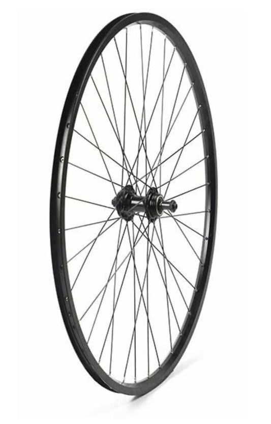 RUEDA TRASERA 29" CON PERFIL 25MM NEGRA, PIÑON ROSCA, 36H C/CIERRE F/DISCO
