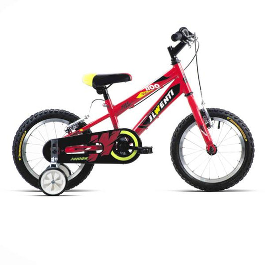 BICICLETA INFANTIL WENTI  14" ROJA