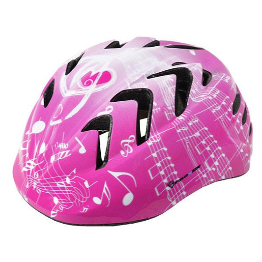 CASCO INFANTIL MUSICAL ROSA