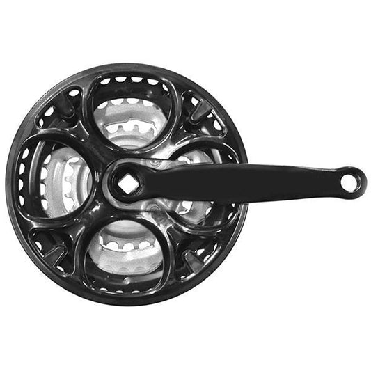 JGO.BIELAS 165MM ACERO NEGRO