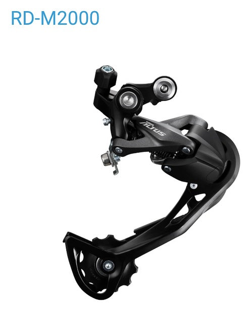 CAMBIO TRASERO SHIMANO  RD-M370-SGS 9V MTB CAJA LARGA