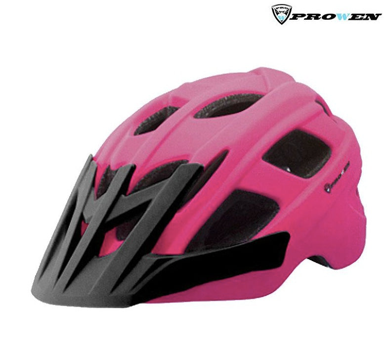 casco bici rosa 