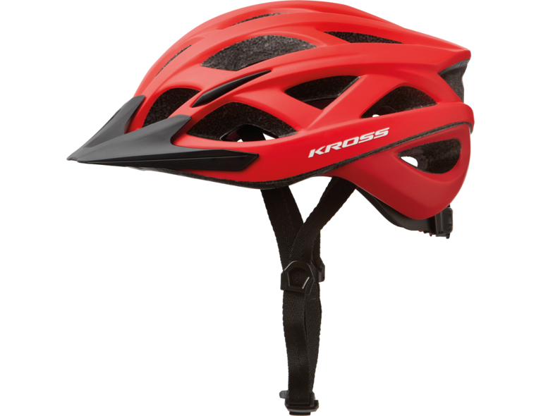 CASCO KROSS VINCITORE ROJO MATE